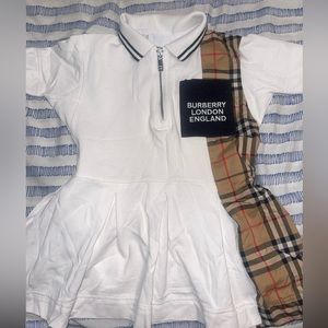 Little girls Burberry Dress size 4 gently worn